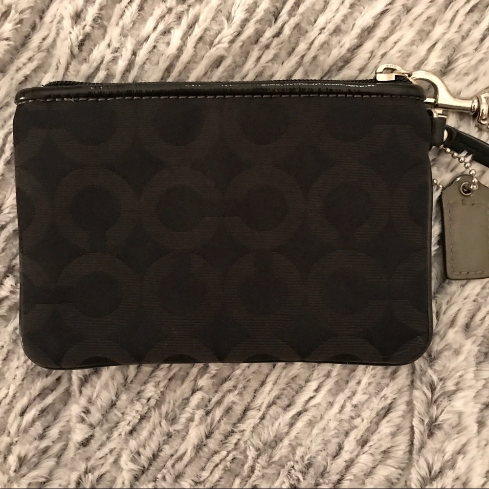 COACH Wristlet Small Zip Wallet - Picture 3 of 4